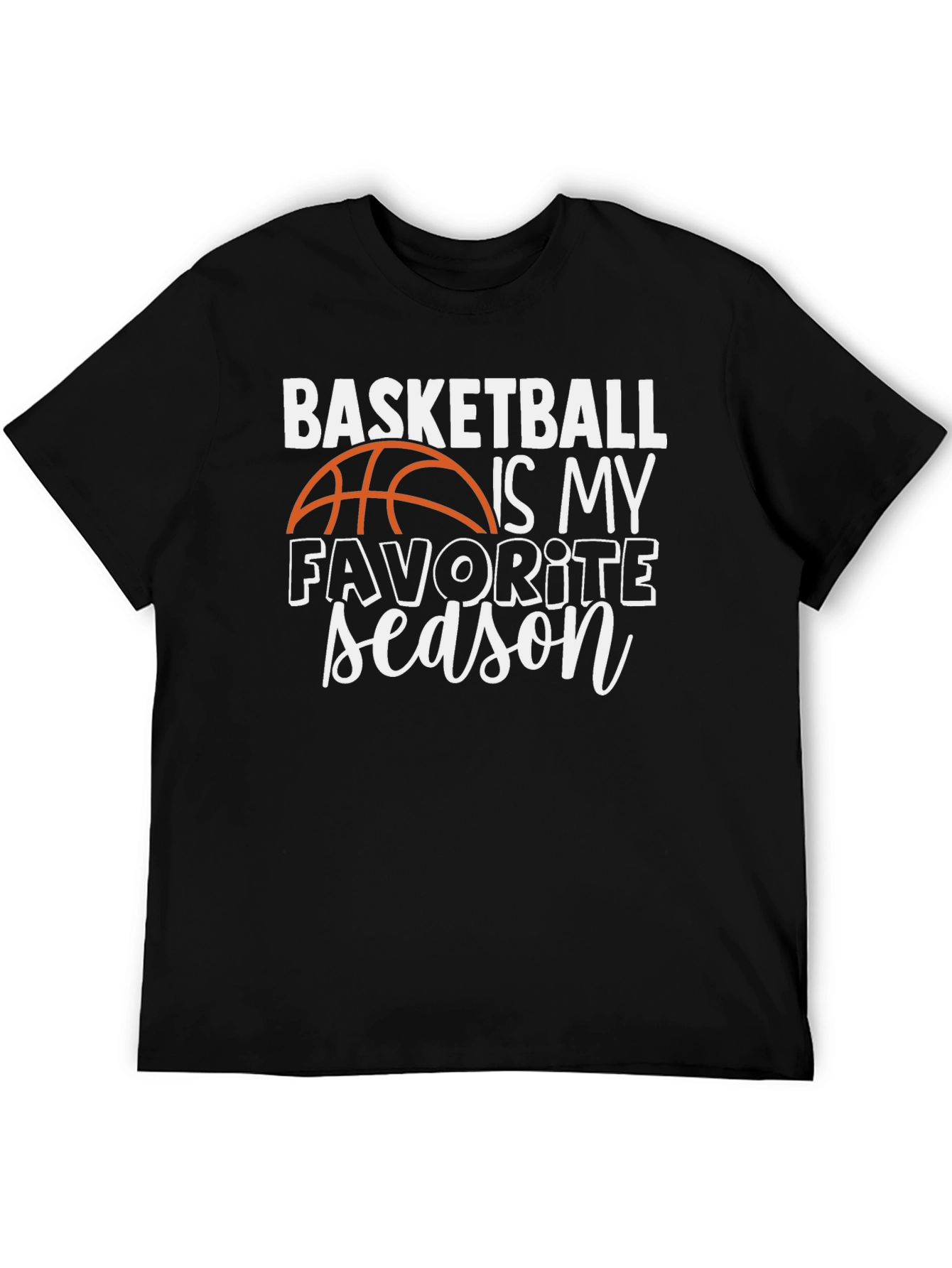 Basketball Is My Favorite Season Graphic Tee
