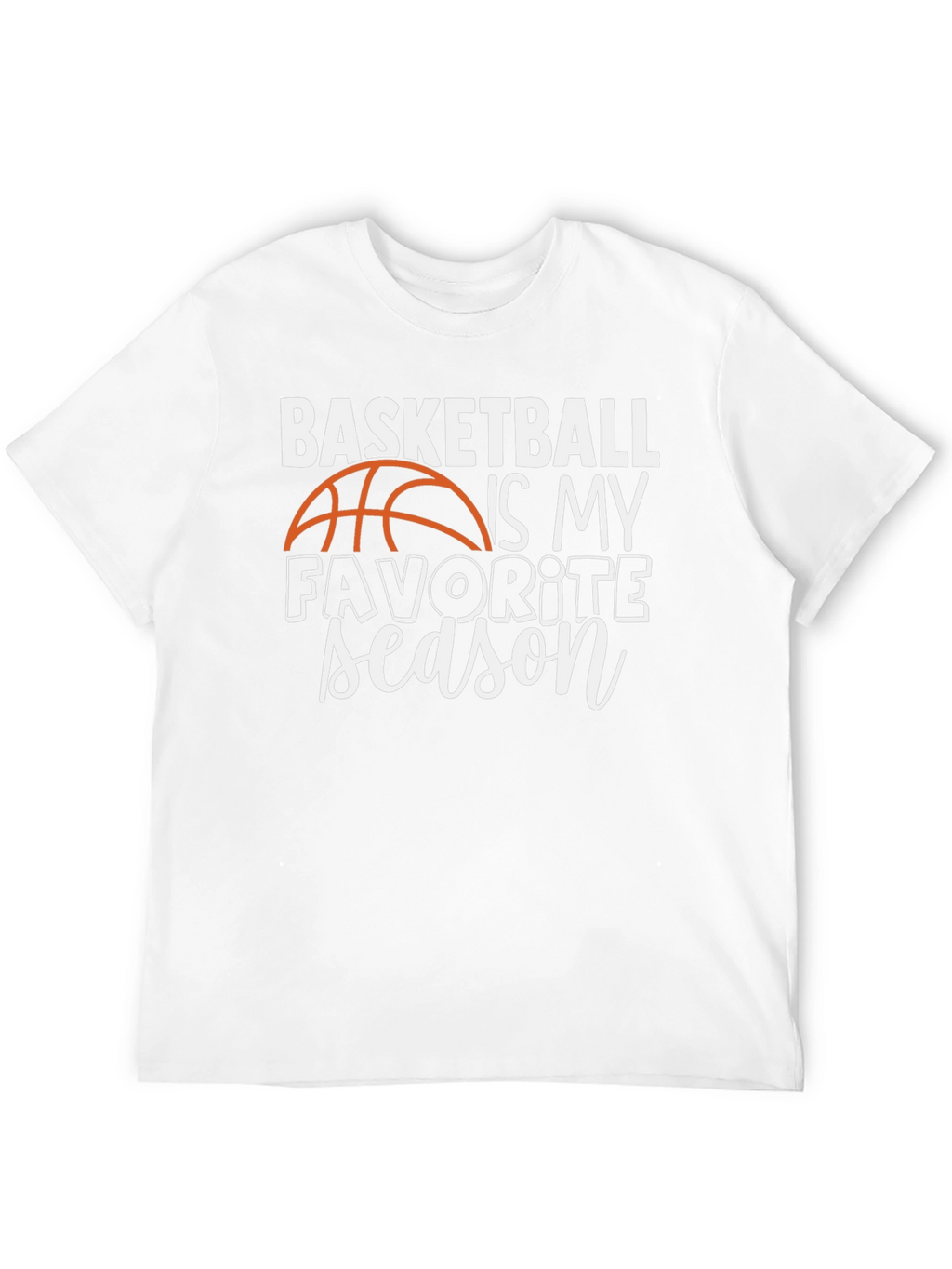 Basketball Is My Favorite Season Graphic Tee