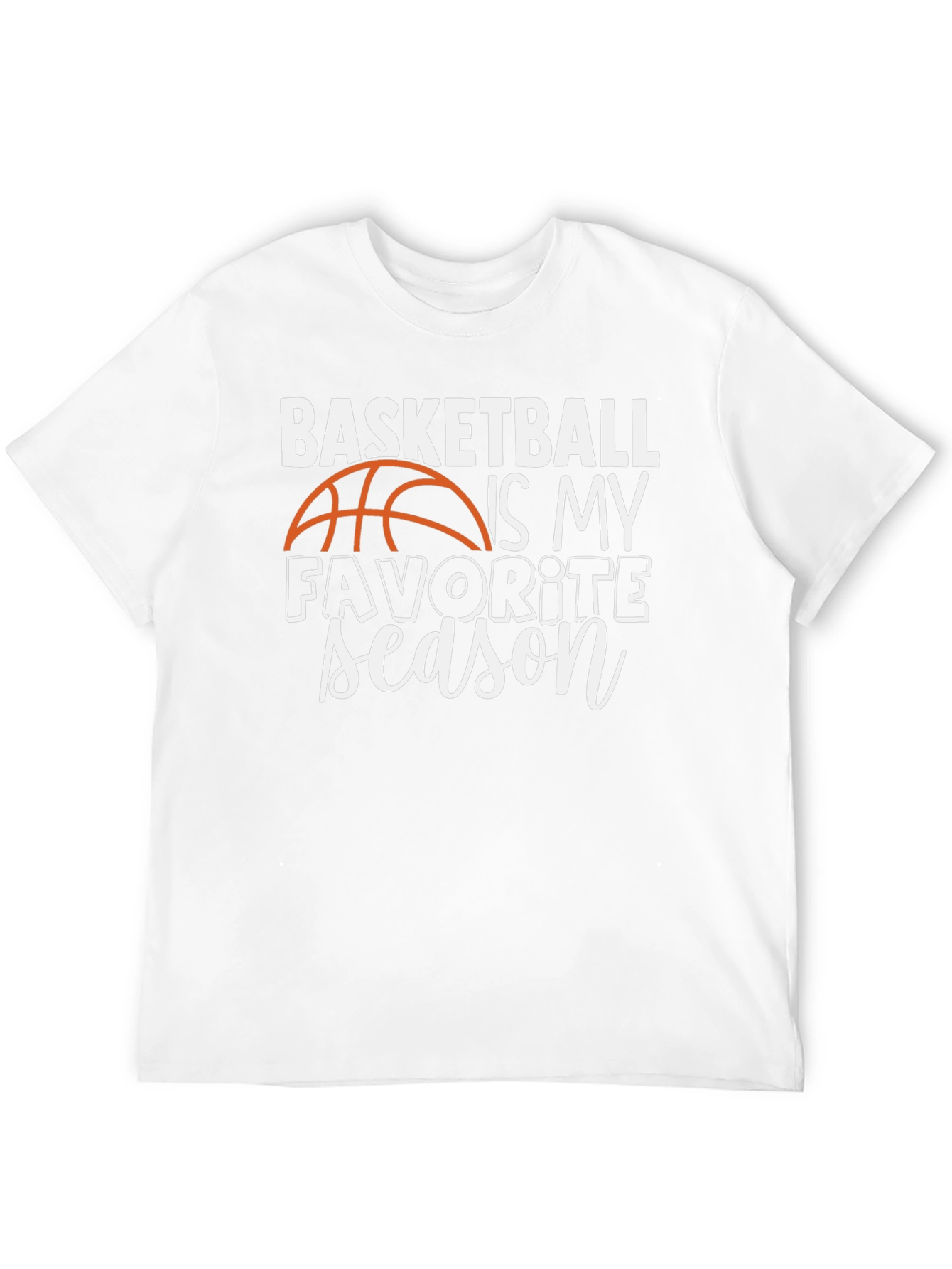 Basketball Is My Favorite Season Graphic Tee