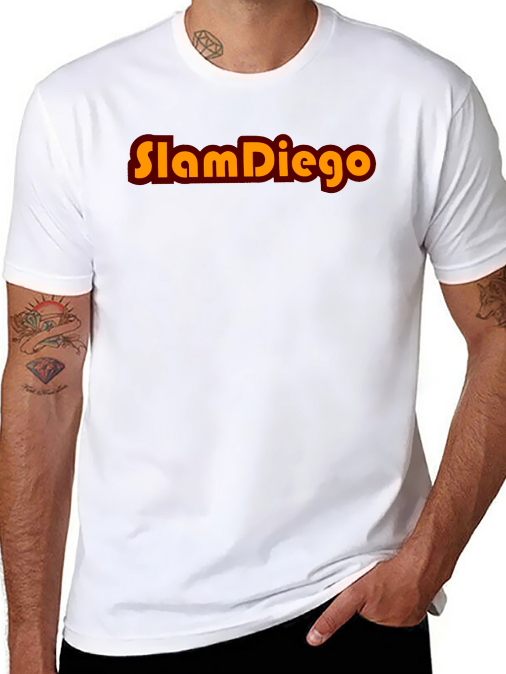 SlamDiego Graphic T-Shirt - Black