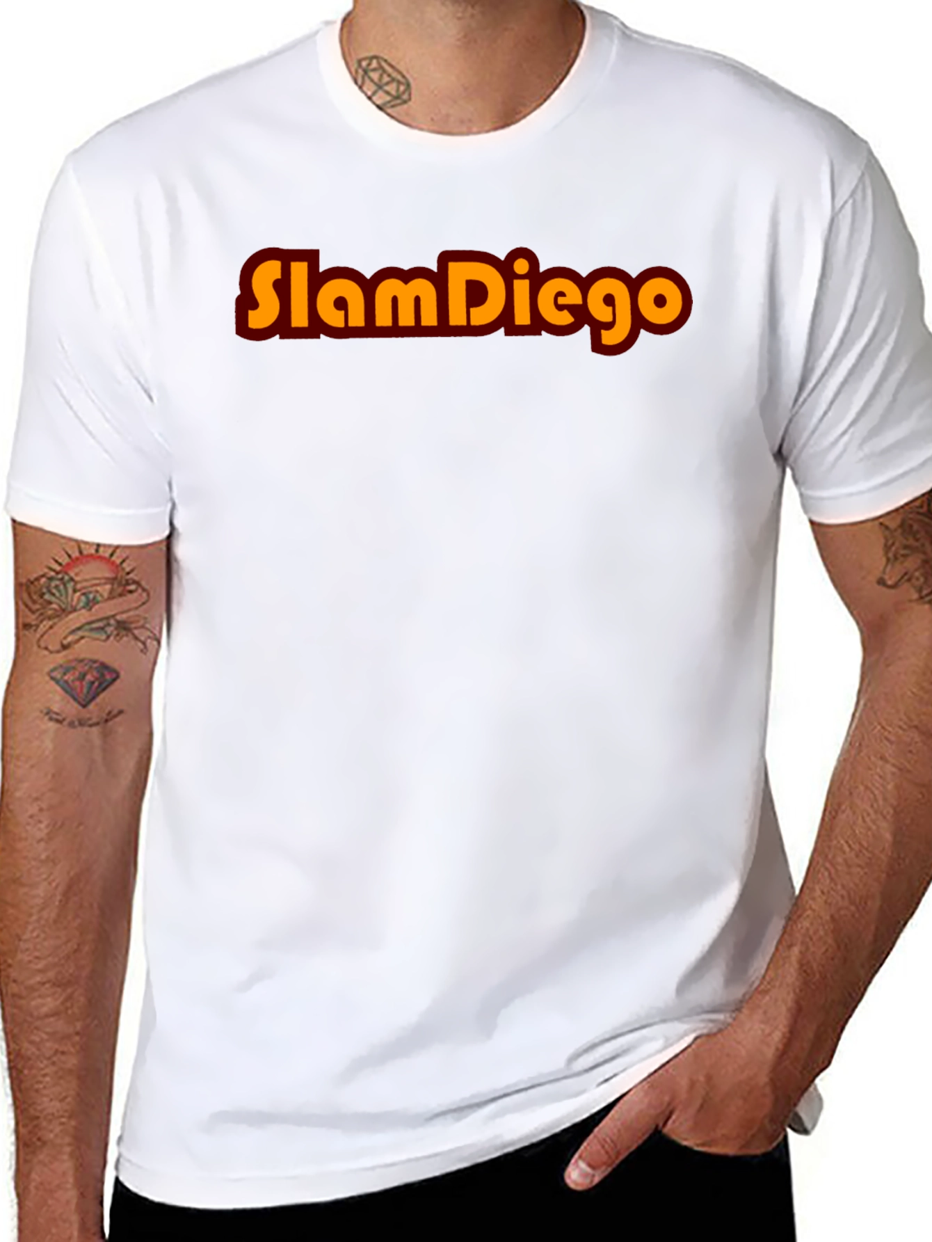 SlamDiego Graphic T-Shirt - Black