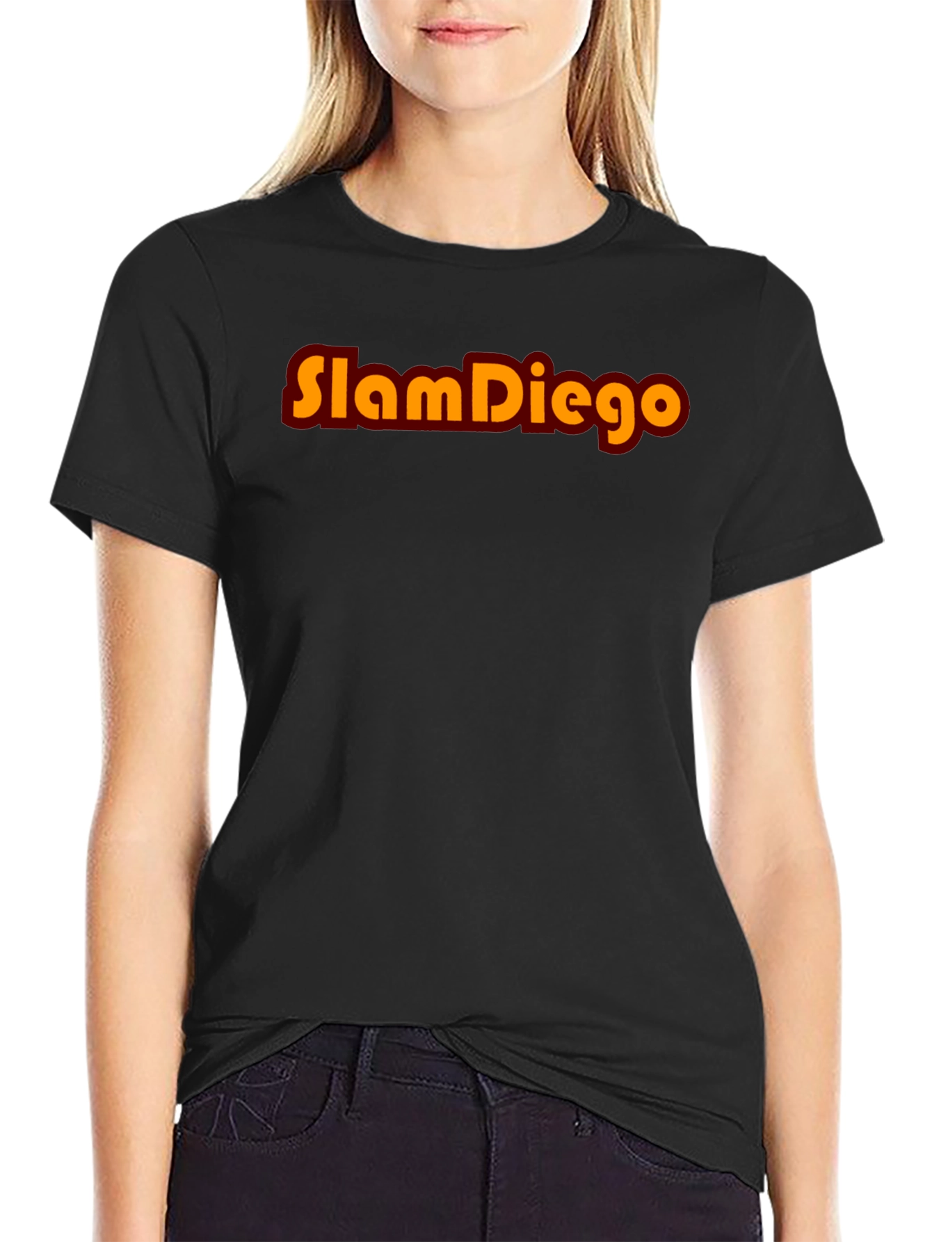 SlamDiego Graphic T-Shirt - Black