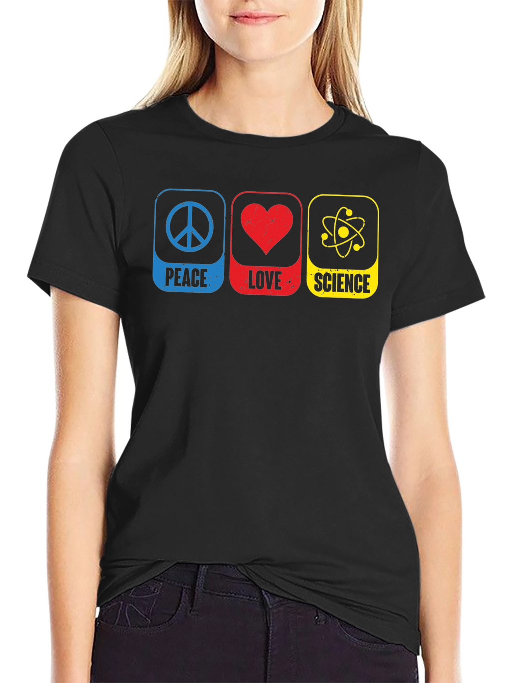 Peace Love Science T-Shirt