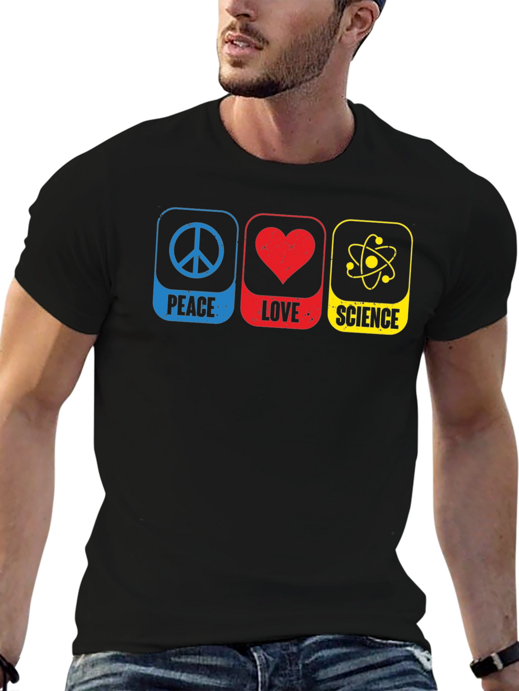 Peace Love Science T-Shirt