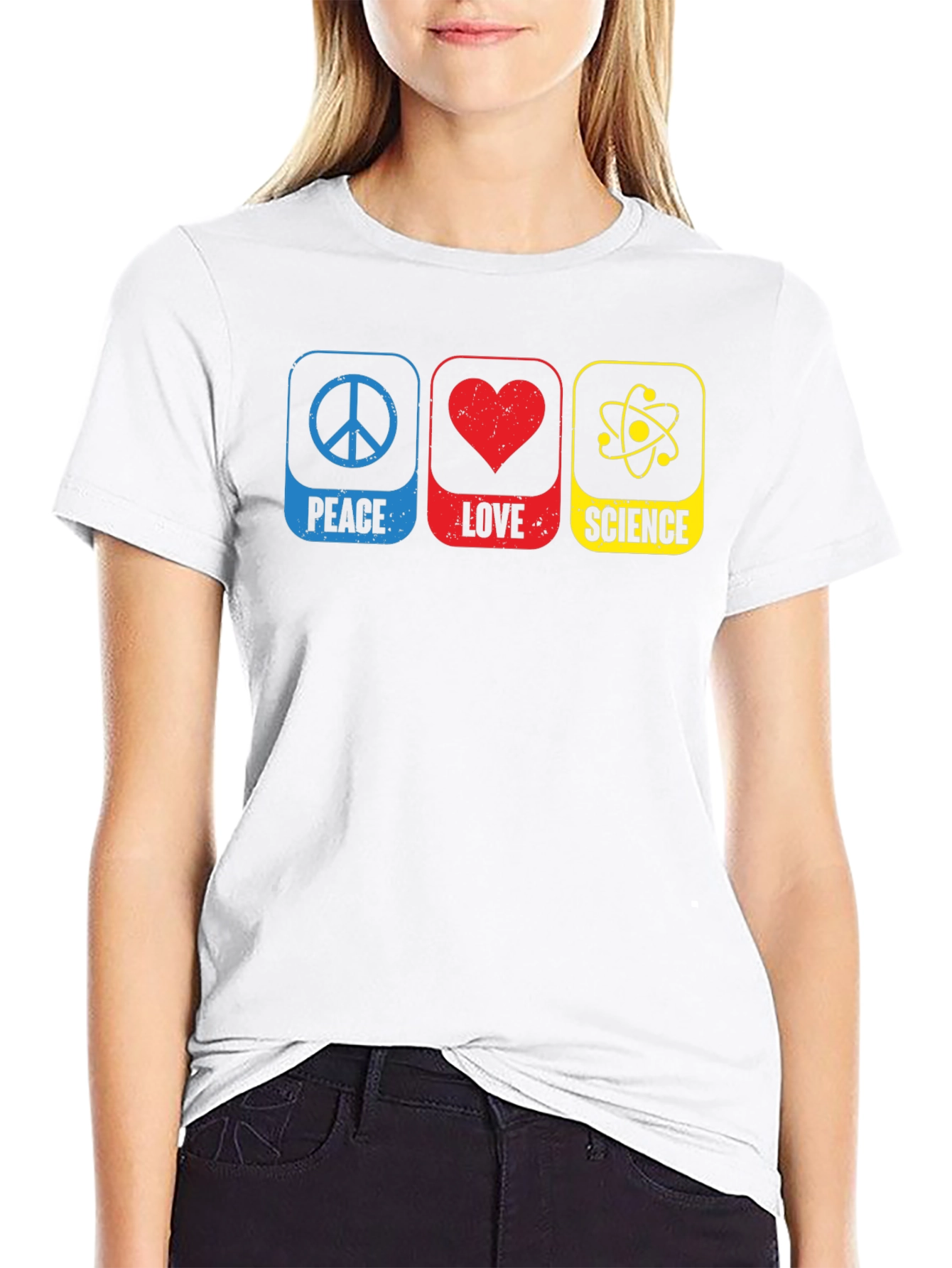 Peace Love Science T-Shirt