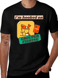 Im Hooked on Grouper Fishing Graphic T-Shirt