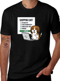 Dog Shopping Cart T-Shirt