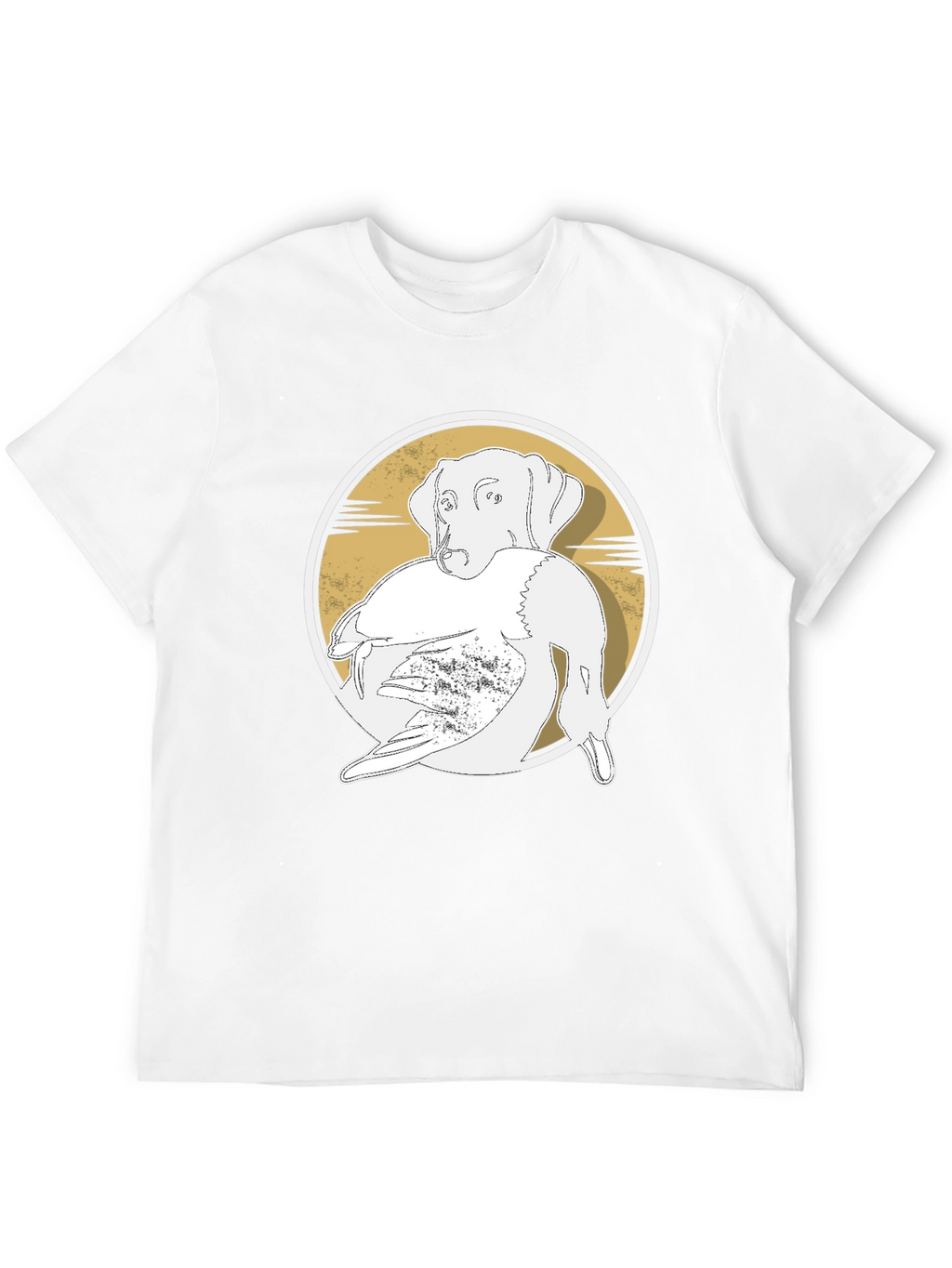 Dog and Duck Graphic Tee - Hunting Apparel