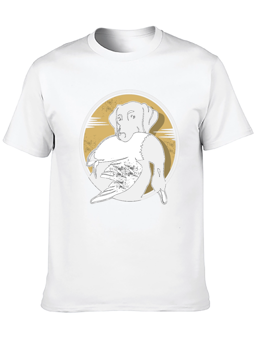 Dog and Duck Graphic Tee - Hunting Apparel