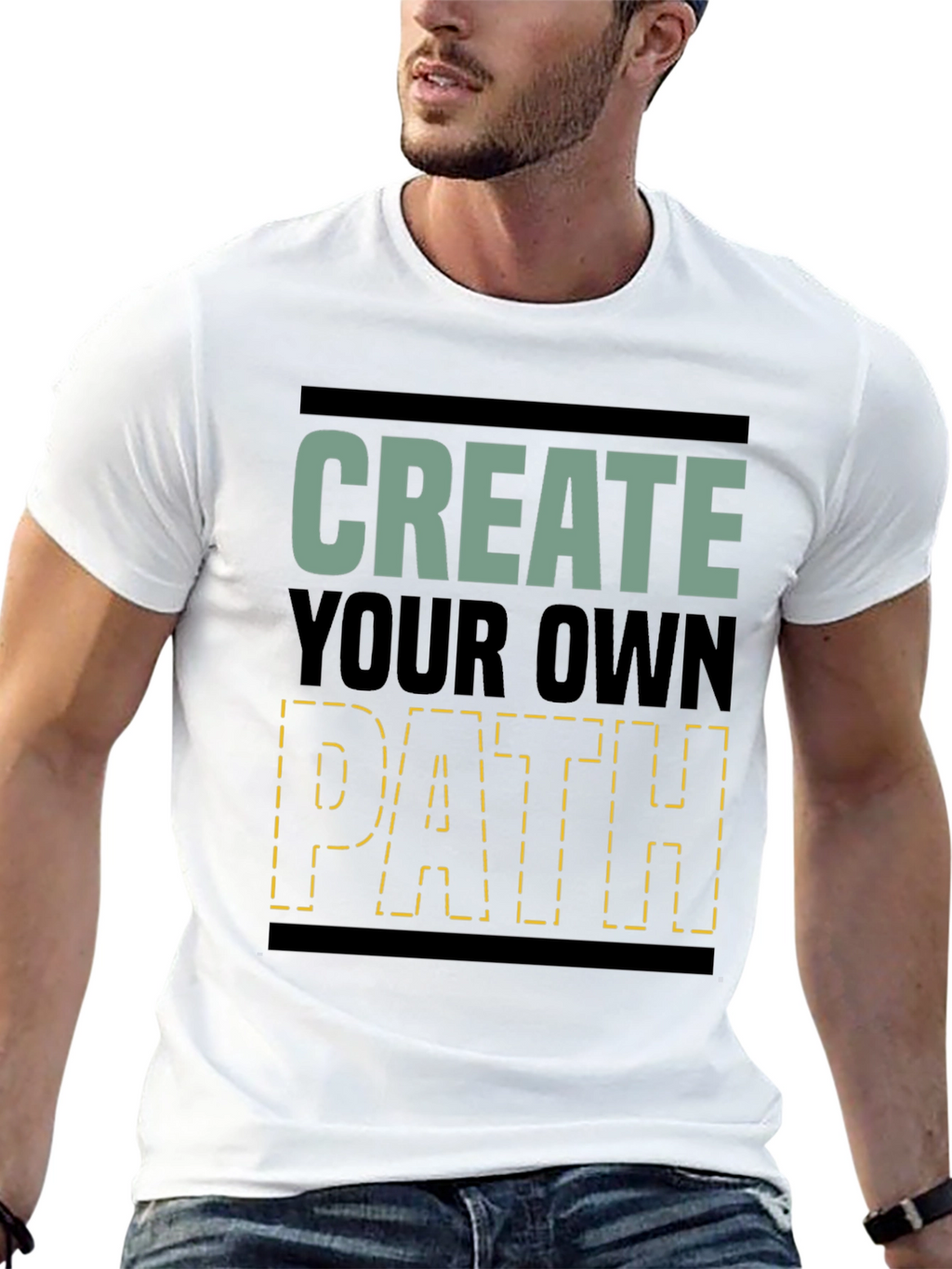 Create Your Own Path Graphic T-Shirt
