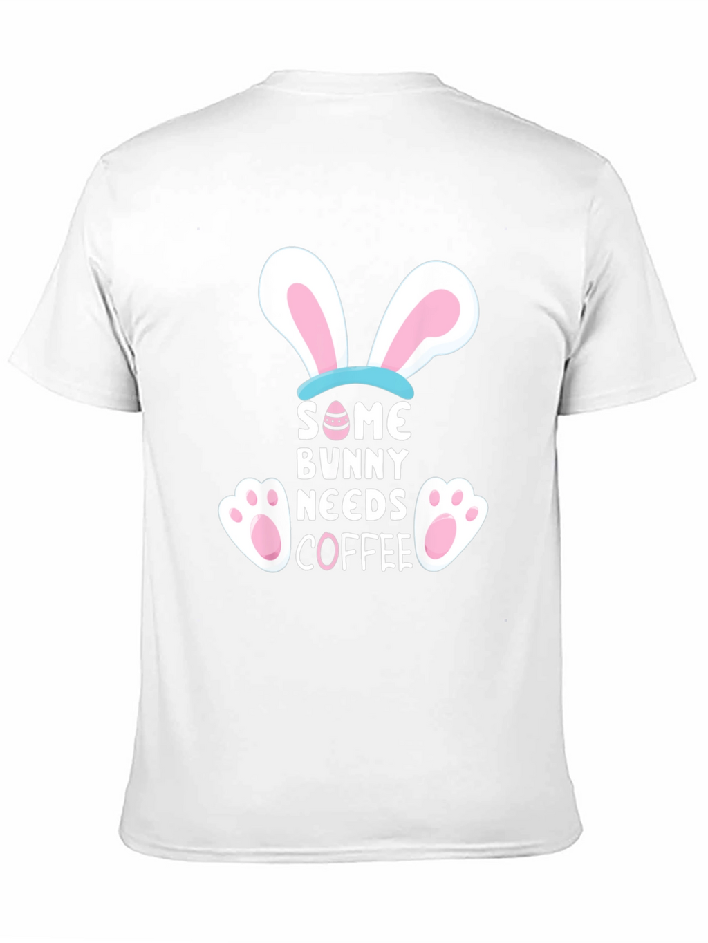 Some Bunny Needs Coffee Graphic T-Shirt - Easter Apparel