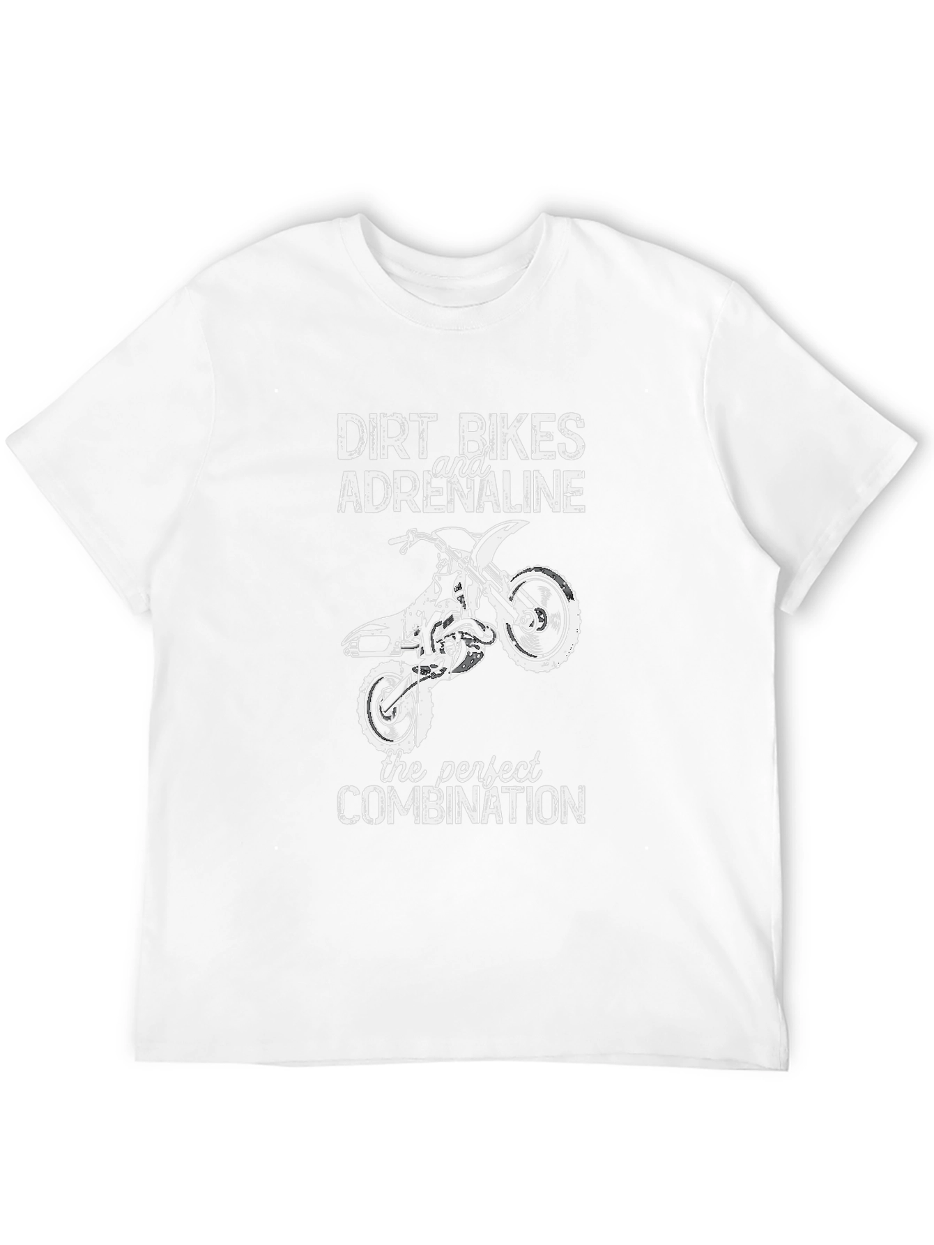 Dirt Bikes & Adrenaline Black Graphic Tee