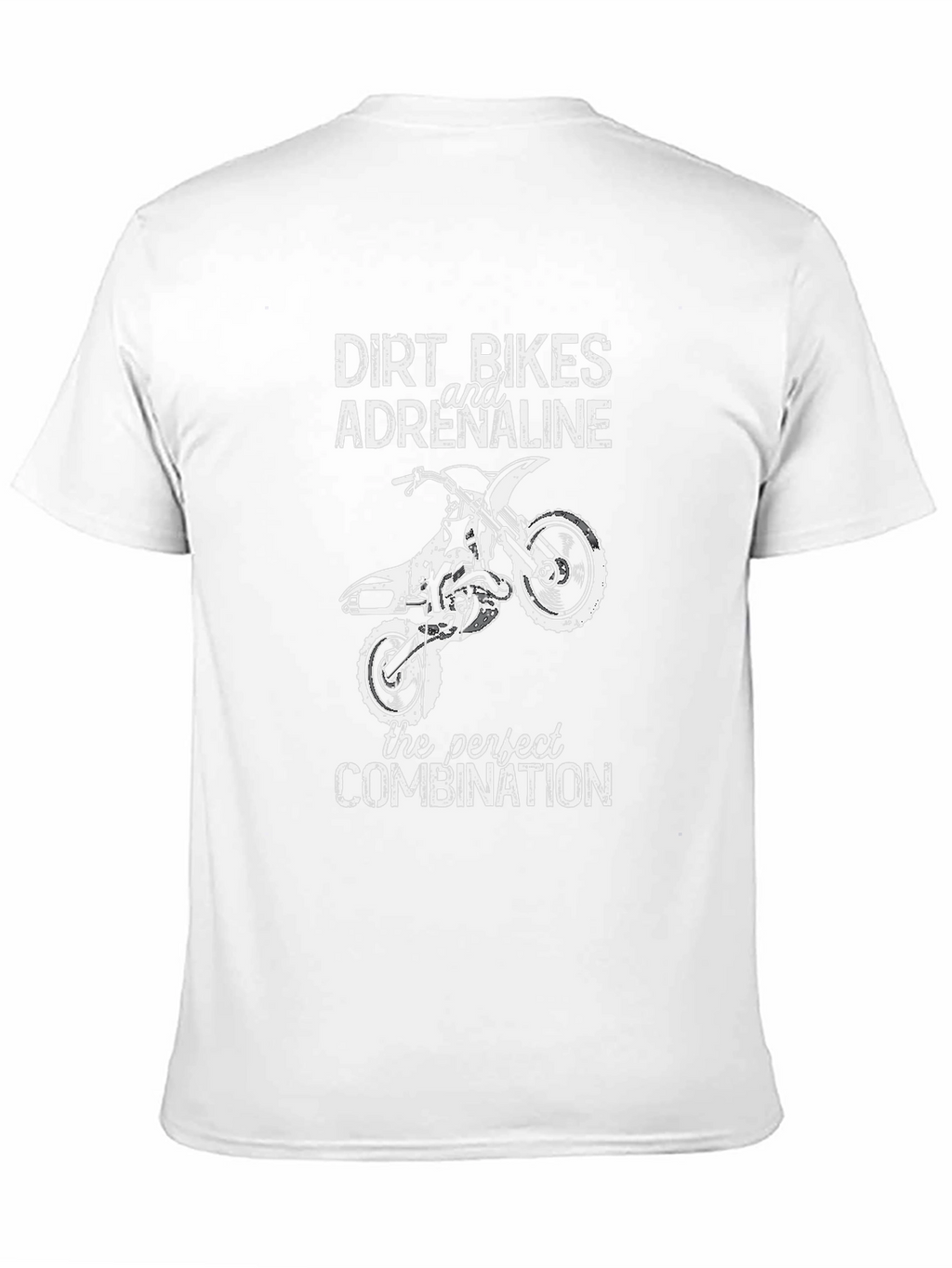 Dirt Bikes & Adrenaline Black Graphic Tee