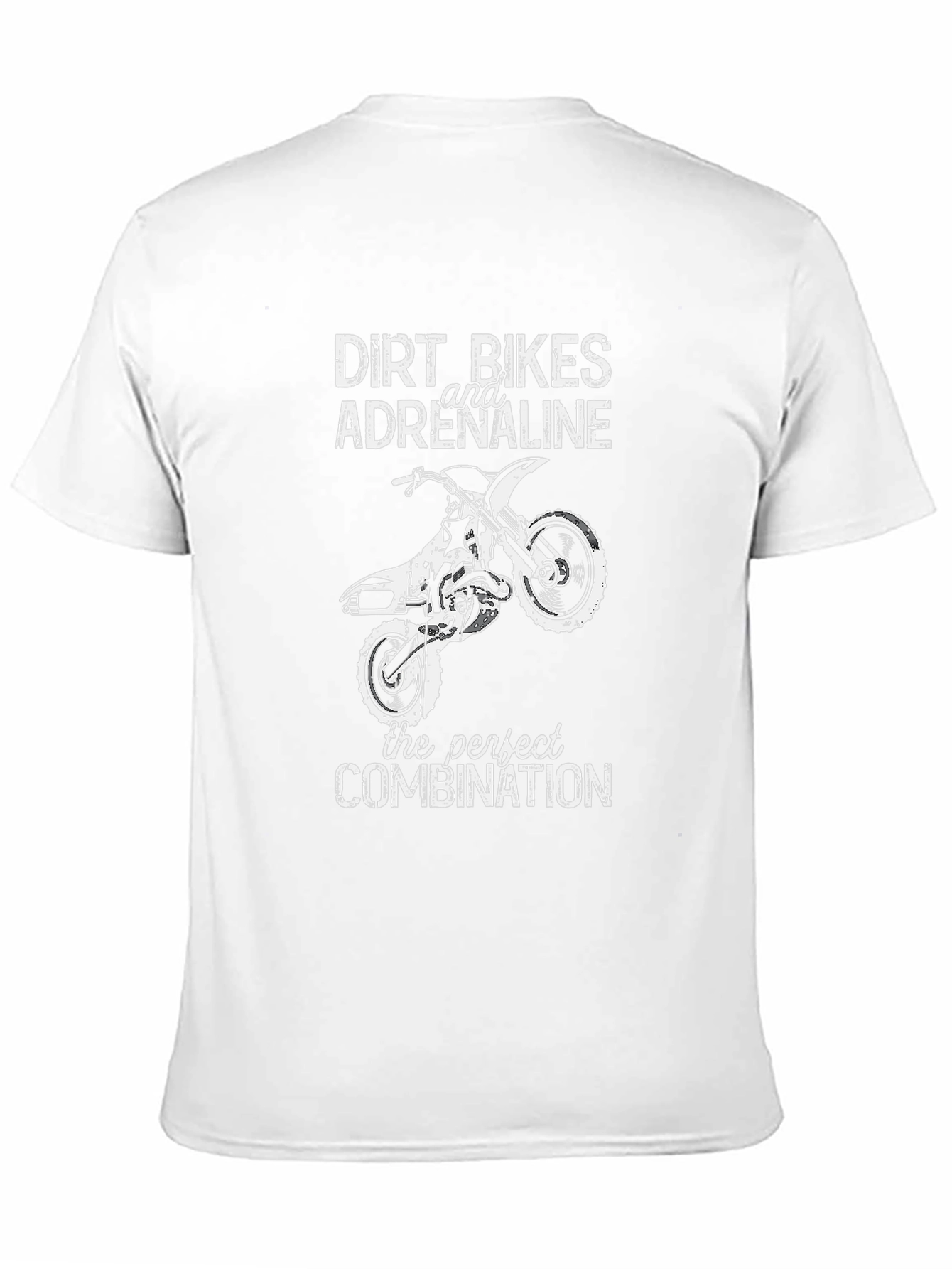 Dirt Bikes & Adrenaline Black Graphic Tee