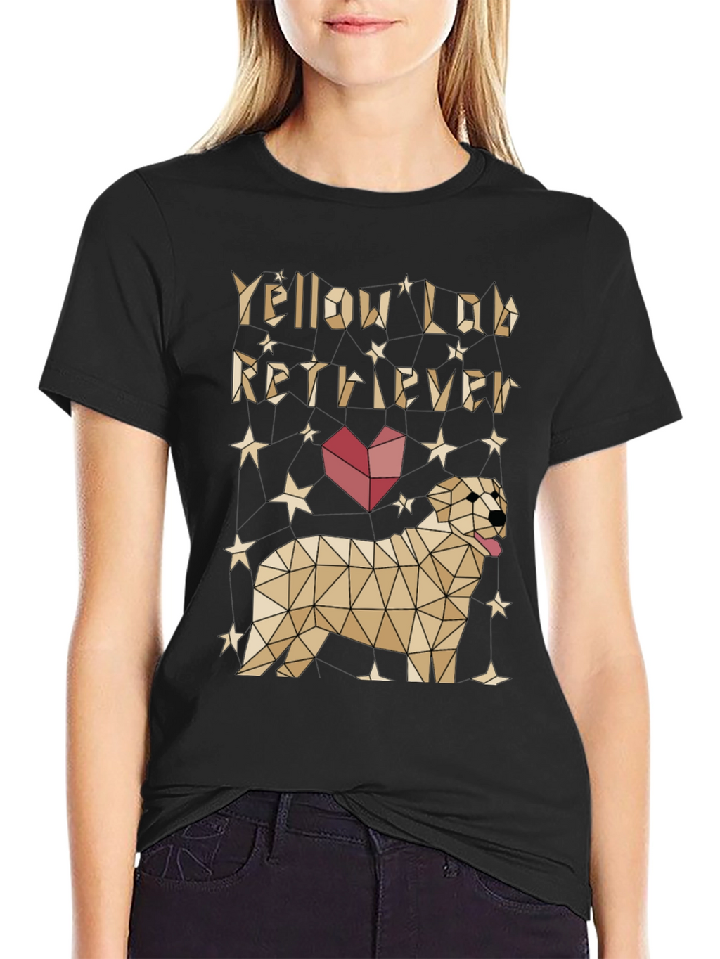 Yellow Lab Retriever Graphic T-Shirt