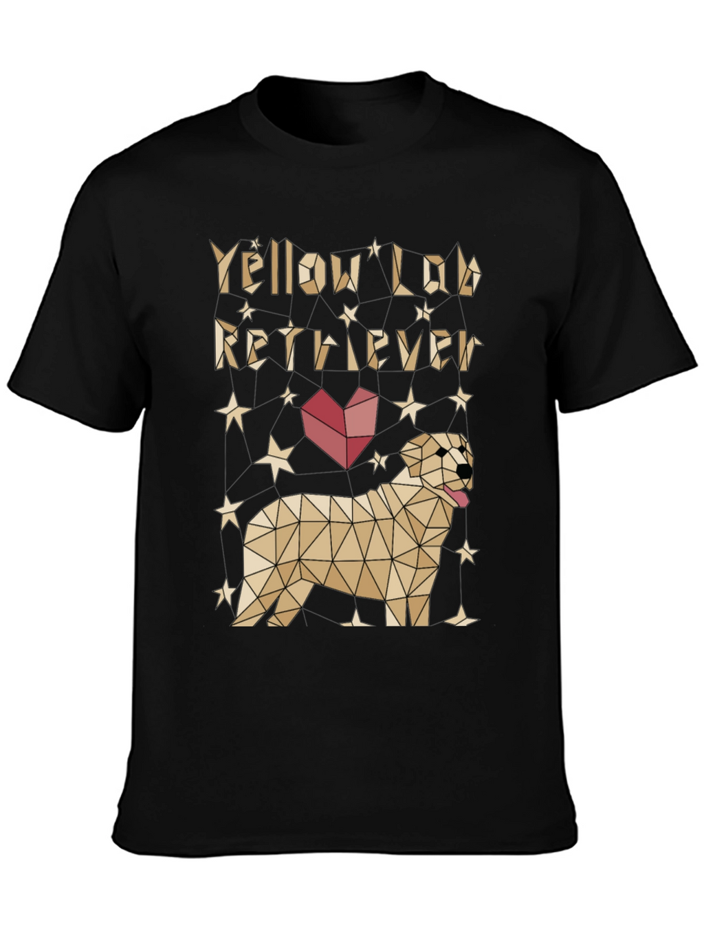 Yellow Lab Retriever Graphic T-Shirt