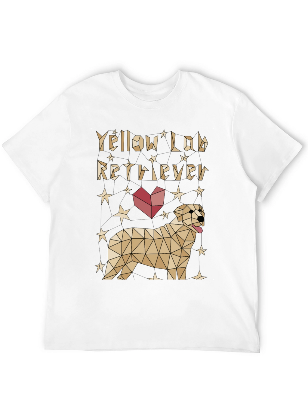 Yellow Lab Retriever Graphic T-Shirt