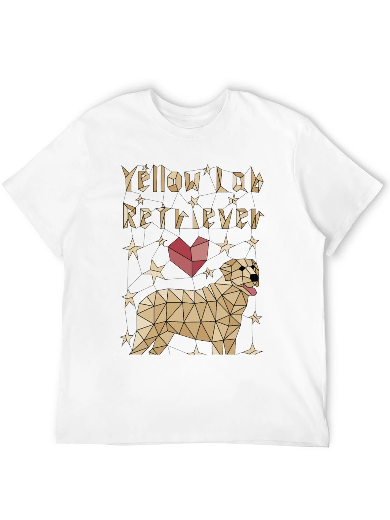 Yellow Lab Retriever Graphic T-Shirt