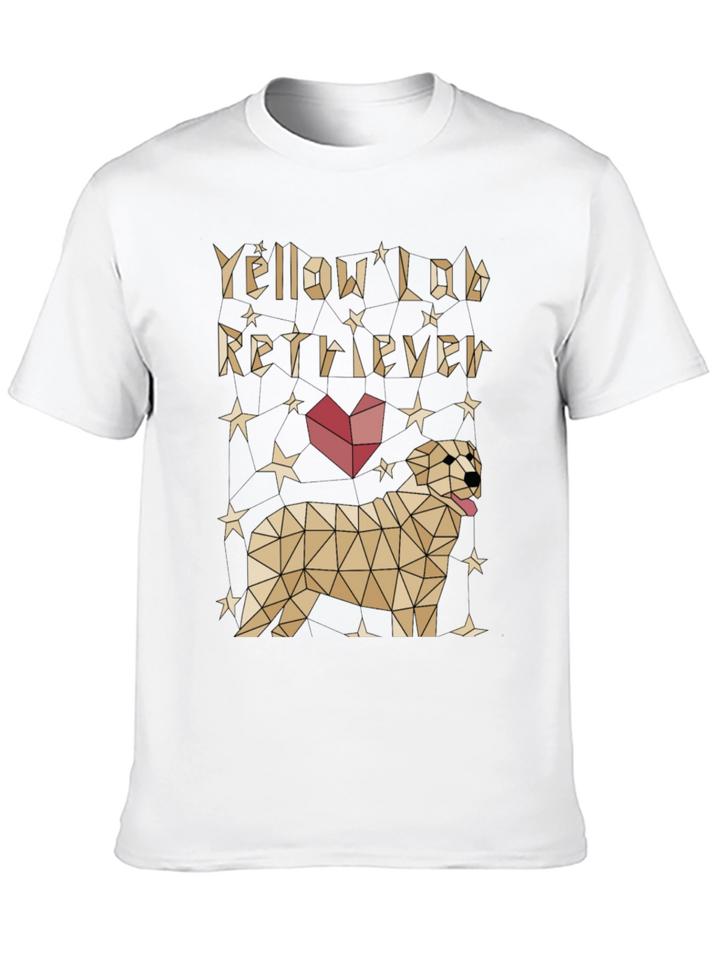 Yellow Lab Retriever Graphic T-Shirt