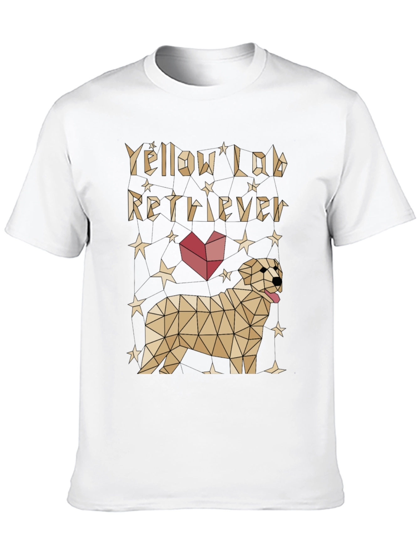 Yellow Lab Retriever Graphic T-Shirt