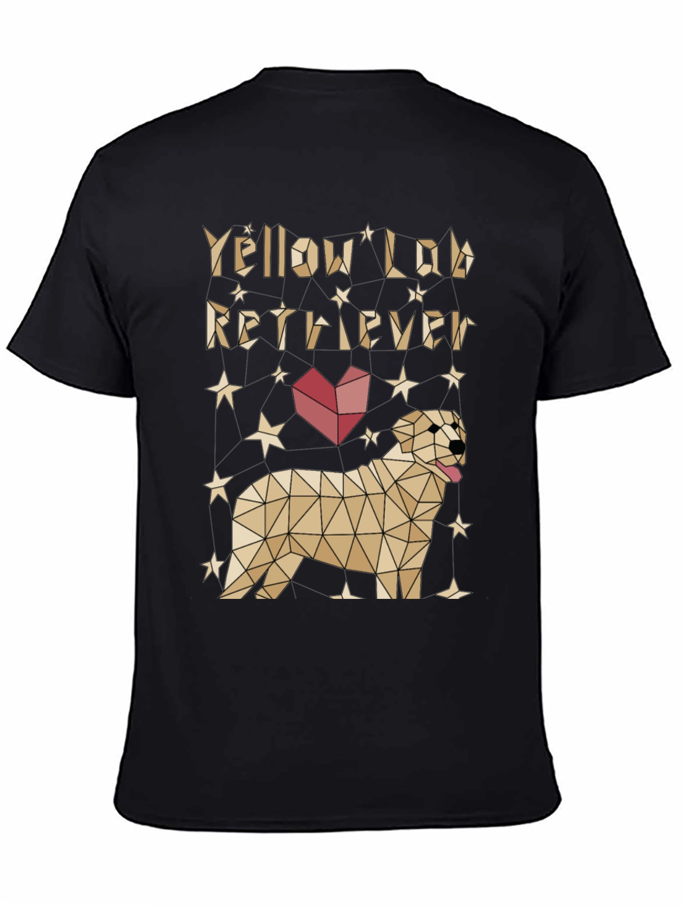Yellow Lab Retriever Graphic T-Shirt