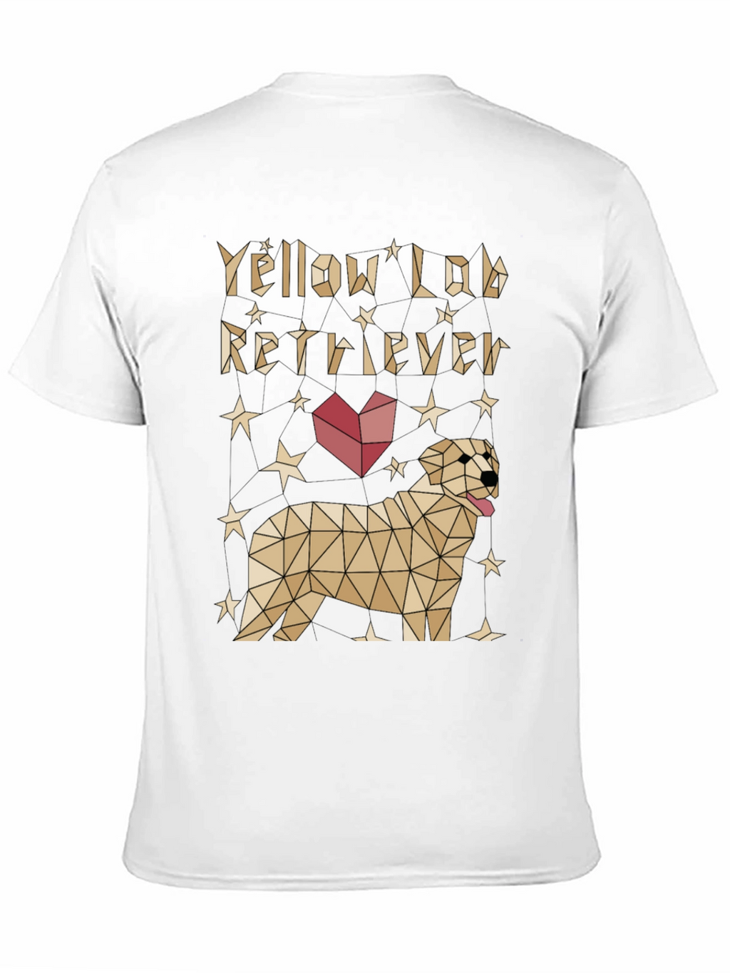 Yellow Lab Retriever Graphic T-Shirt