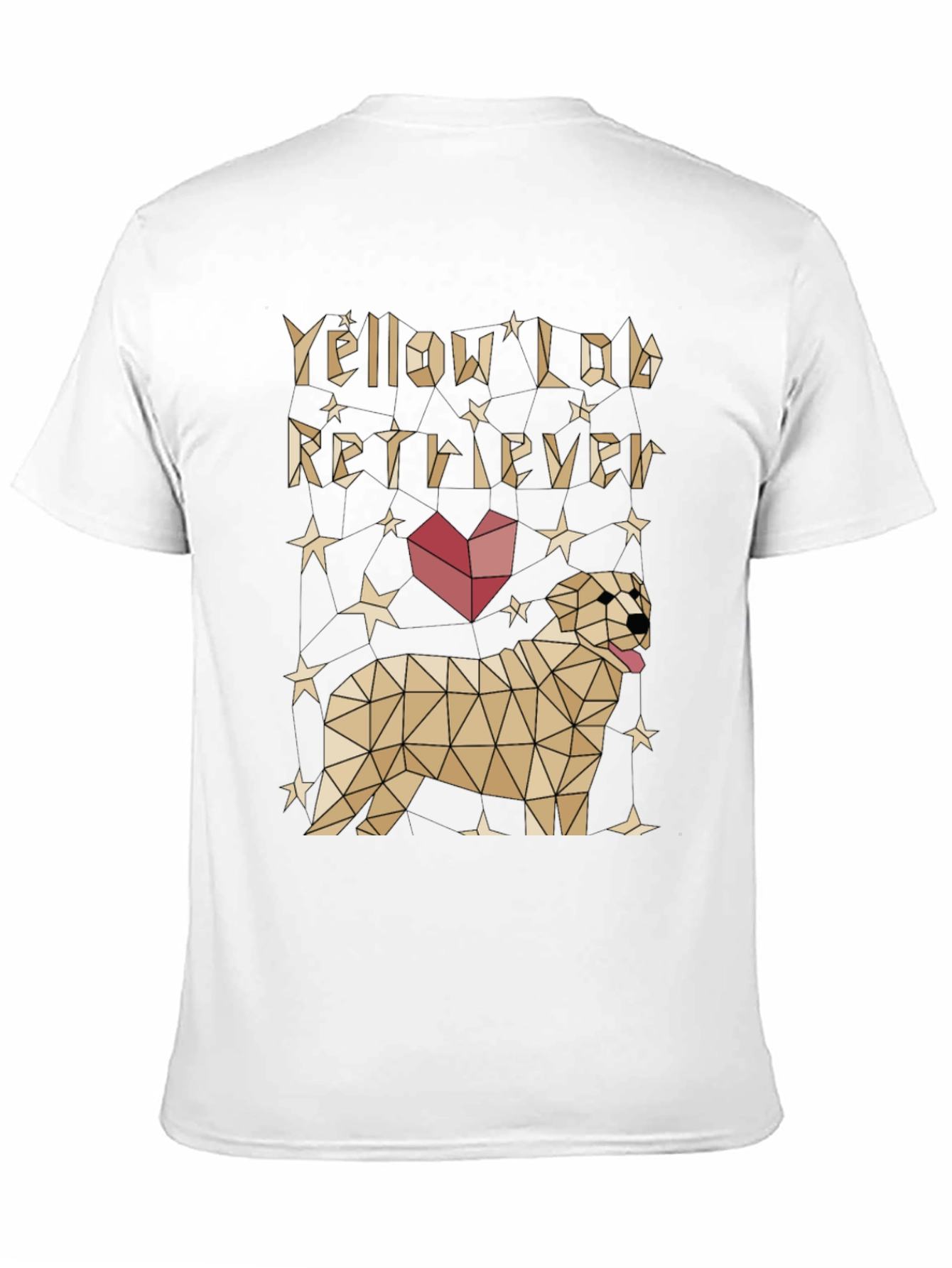 Yellow Lab Retriever Graphic T-Shirt