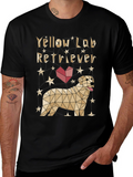 Yellow Lab Retriever Graphic T-Shirt