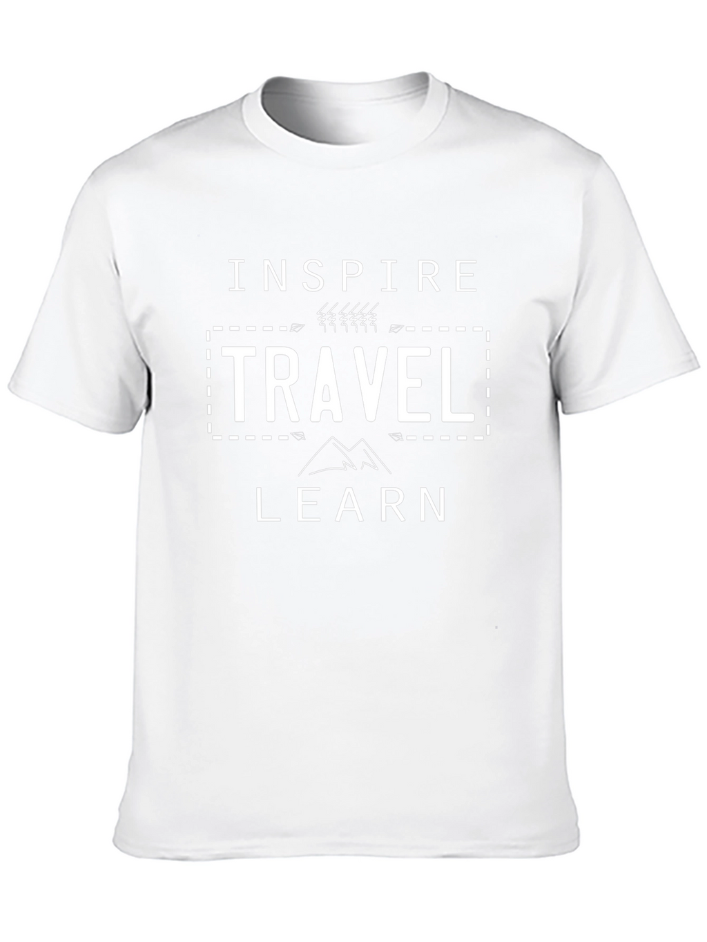 Inspire Travel Learn Graphic T-Shirt