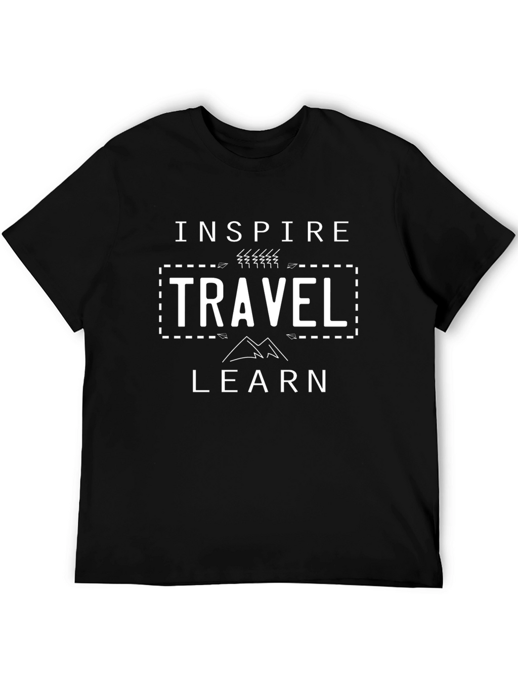 Inspire Travel Learn Graphic T-Shirt