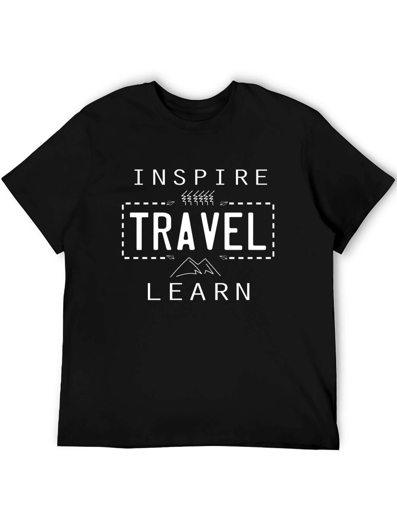 Inspire Travel Learn Graphic T-Shirt
