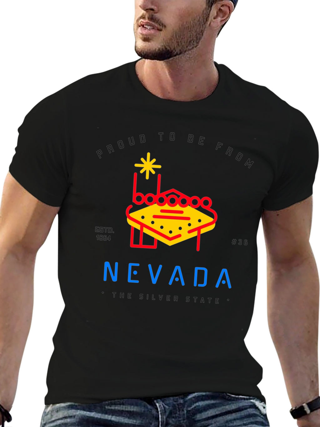 Nevada State Pride Graphic Tee