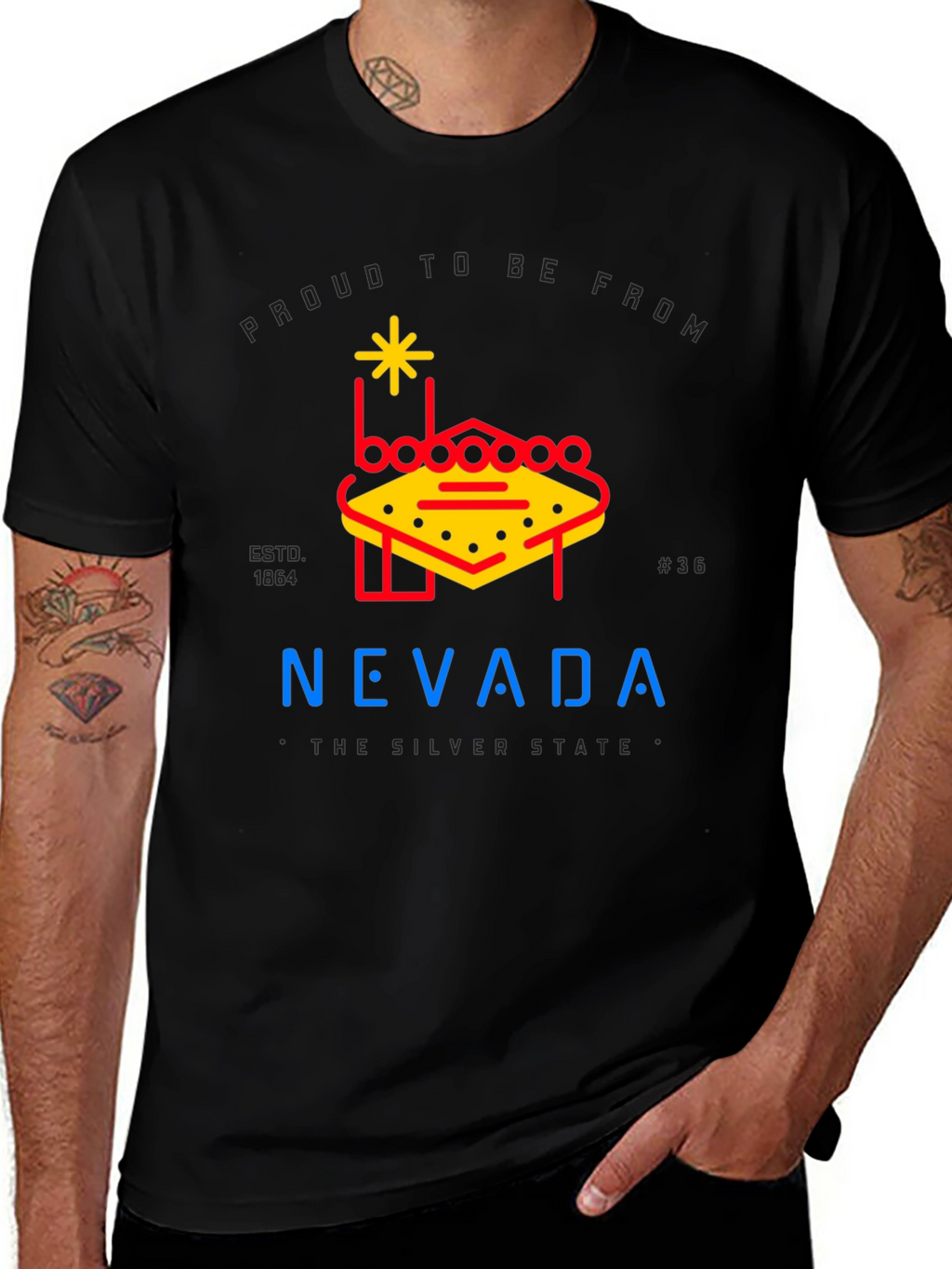 Nevada State Pride Graphic Tee