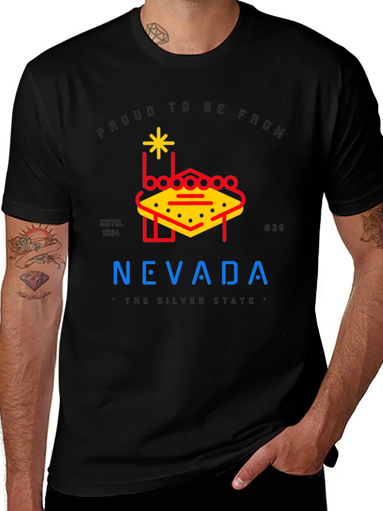 Nevada State Pride Graphic Tee