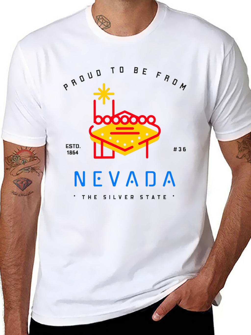 Nevada State Pride Graphic Tee