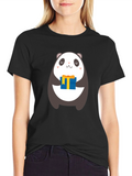 Panda Gift T-Shirt - Cute Cartoon Bear Design