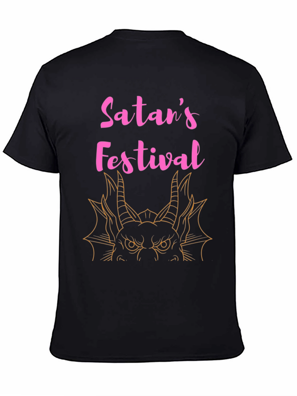 Satans Festival Graphic T-Shirt - Black Tee