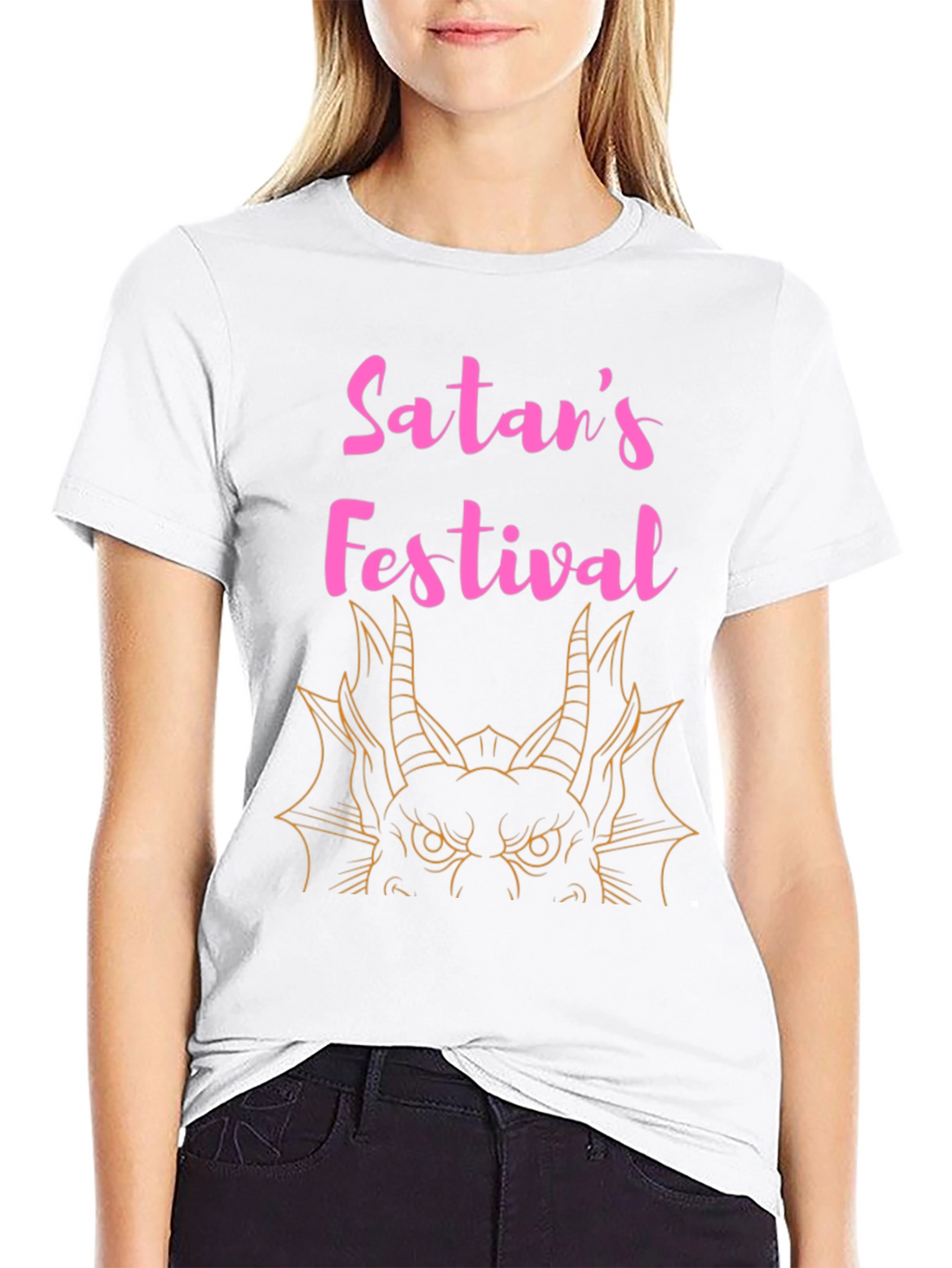Satans Festival Graphic T-Shirt - Black Tee