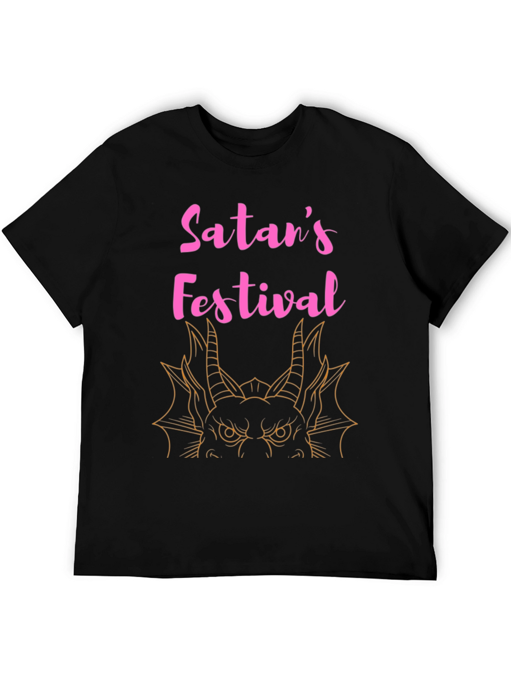 Satans Festival Graphic T-Shirt - Black Tee