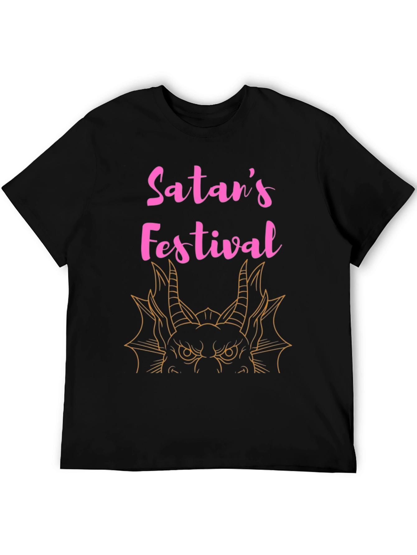 Satans Festival Graphic T-Shirt - Black Tee