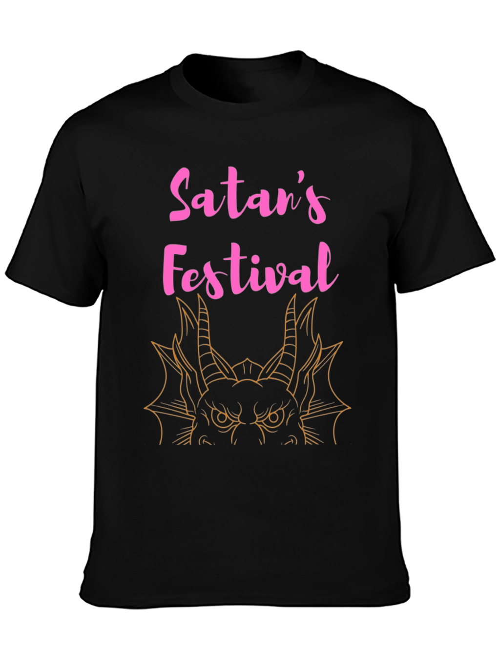 Satans Festival Graphic T-Shirt - Black Tee