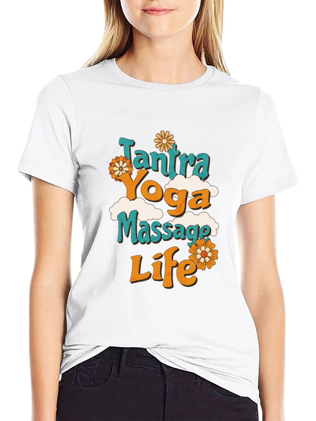 Tantra Yoga Massage Life Graphic Tee