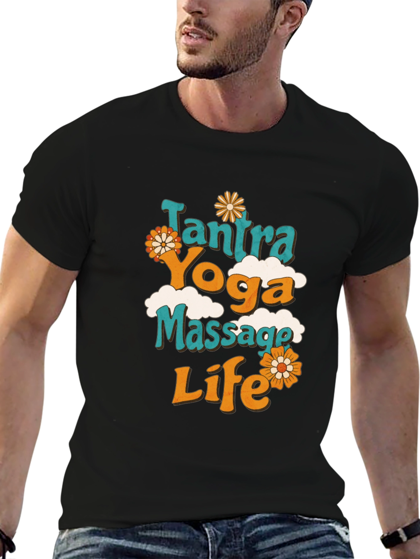 Tantra Yoga Massage Life Graphic Tee