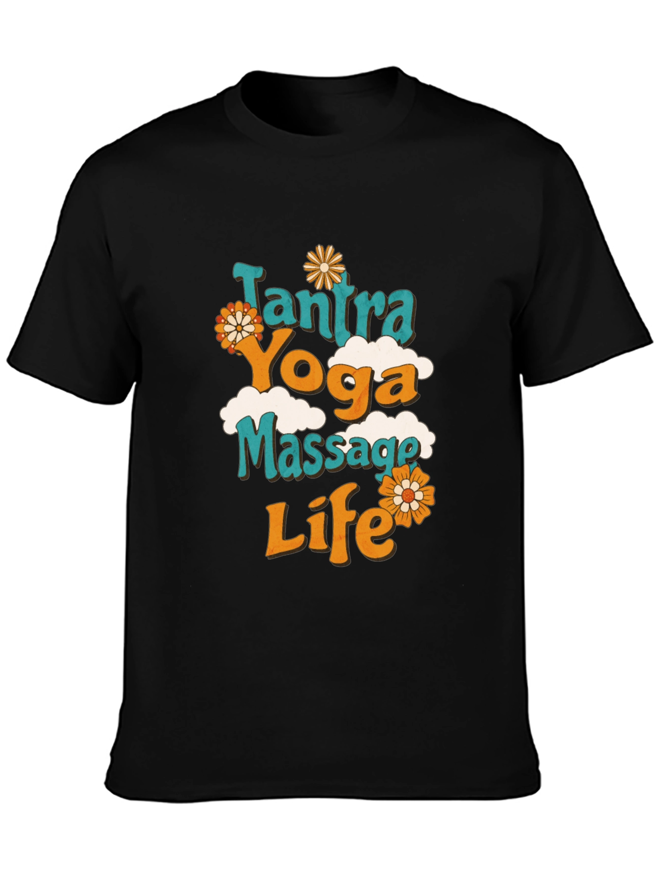 Tantra Yoga Massage Life Graphic Tee