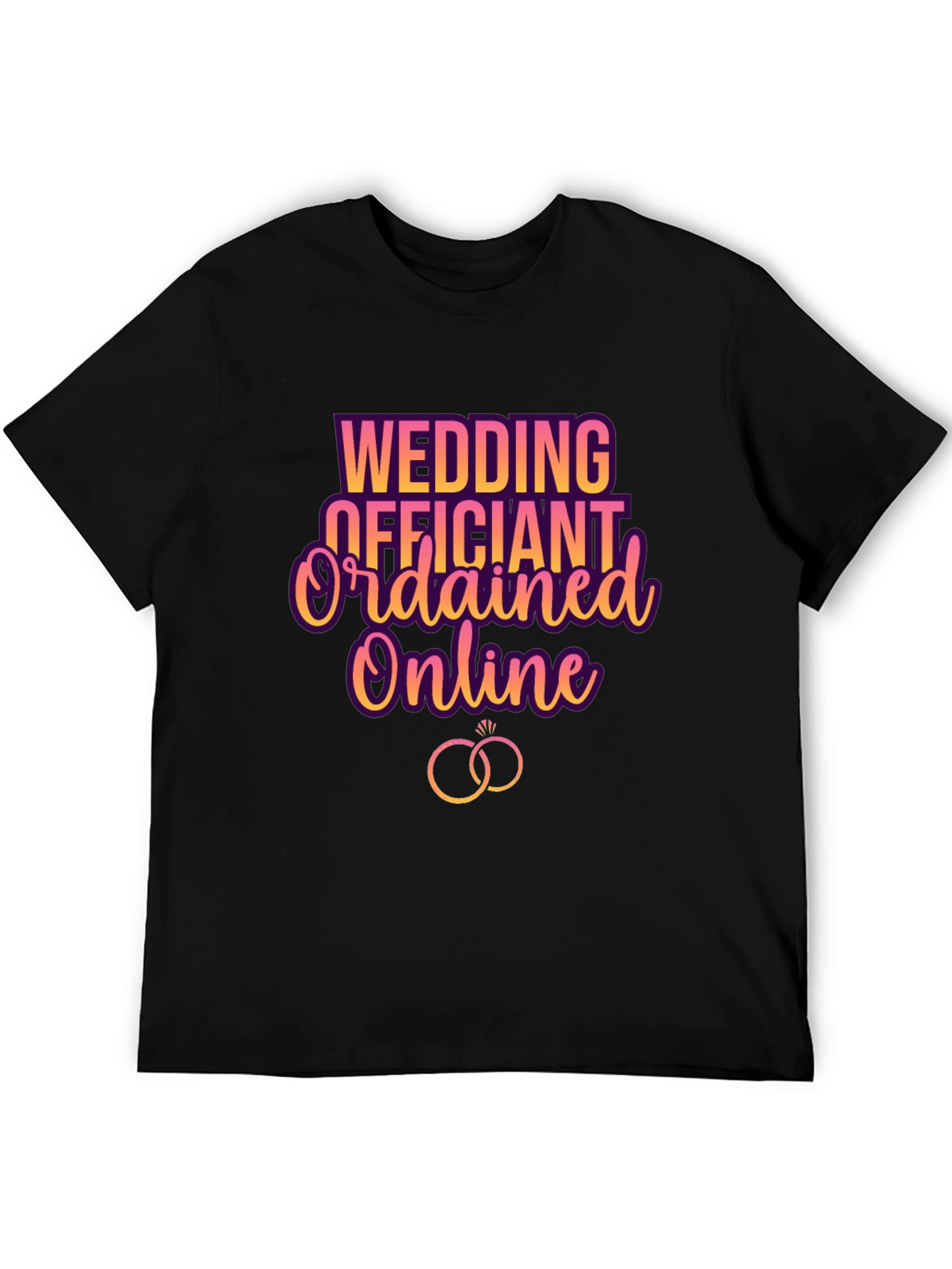 Wedding Officiant Ordained Online T-Shirt