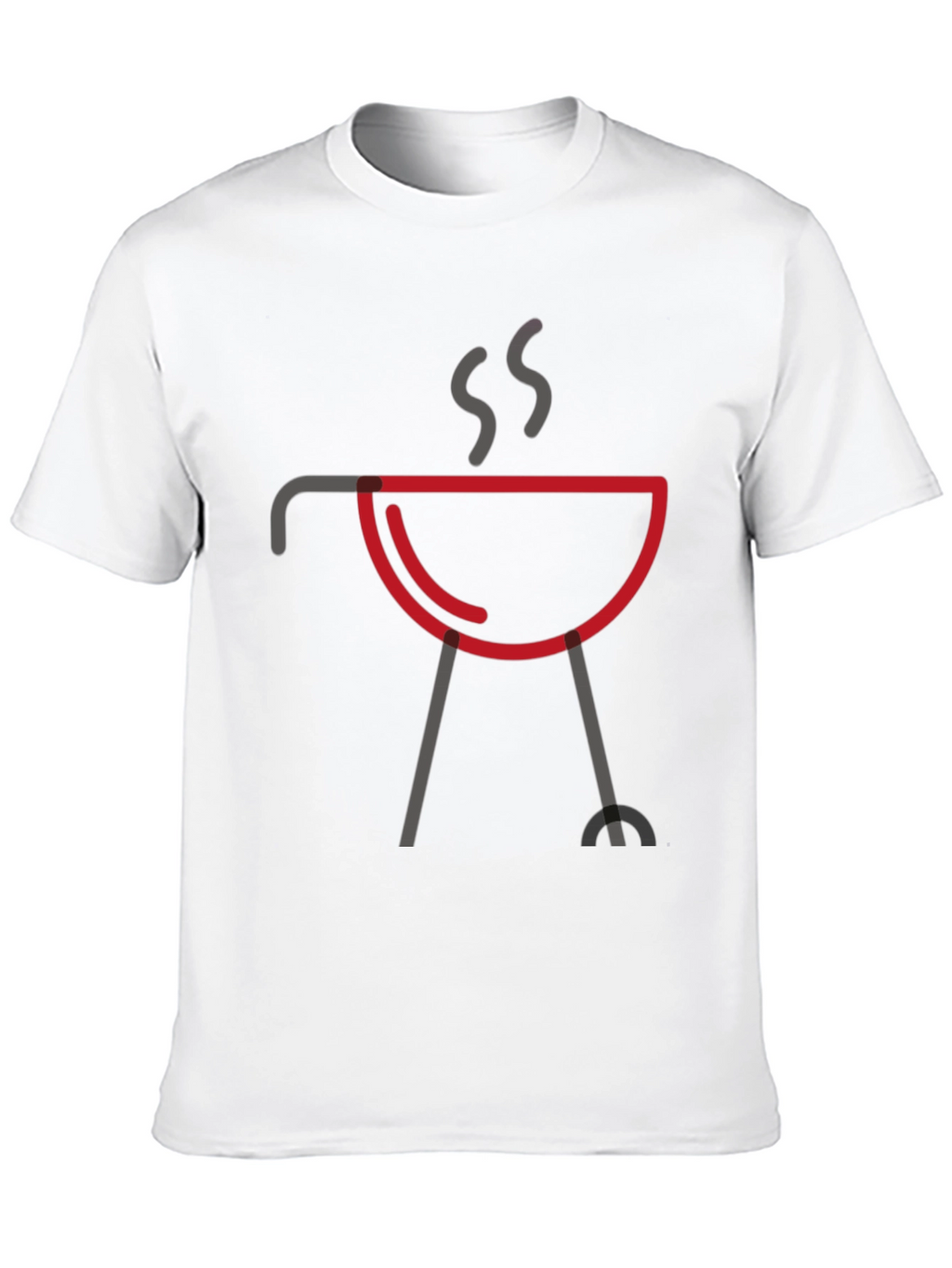 BBQ Grill T-Shirt - Minimalist Design