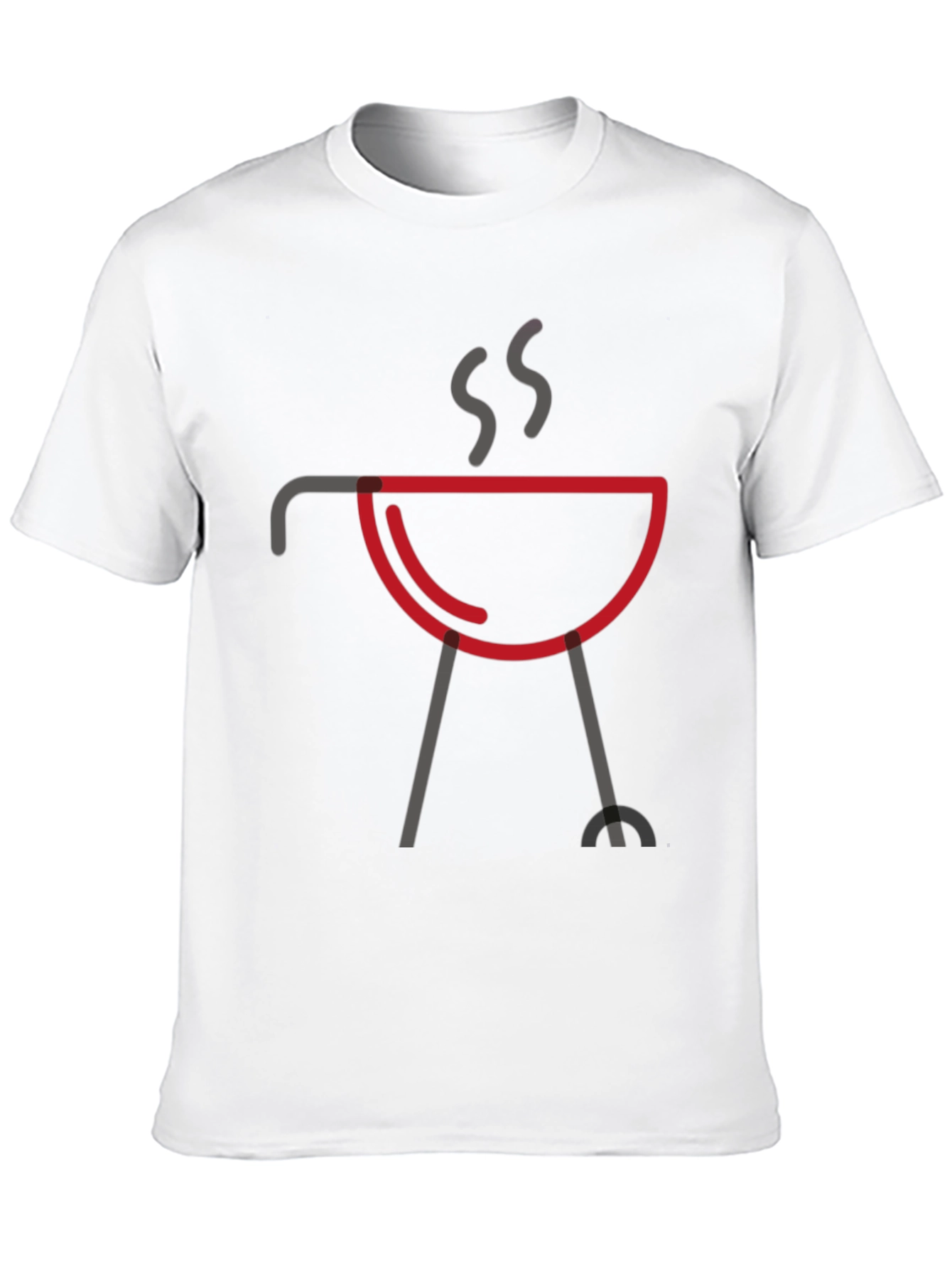 BBQ Grill T-Shirt - Minimalist Design