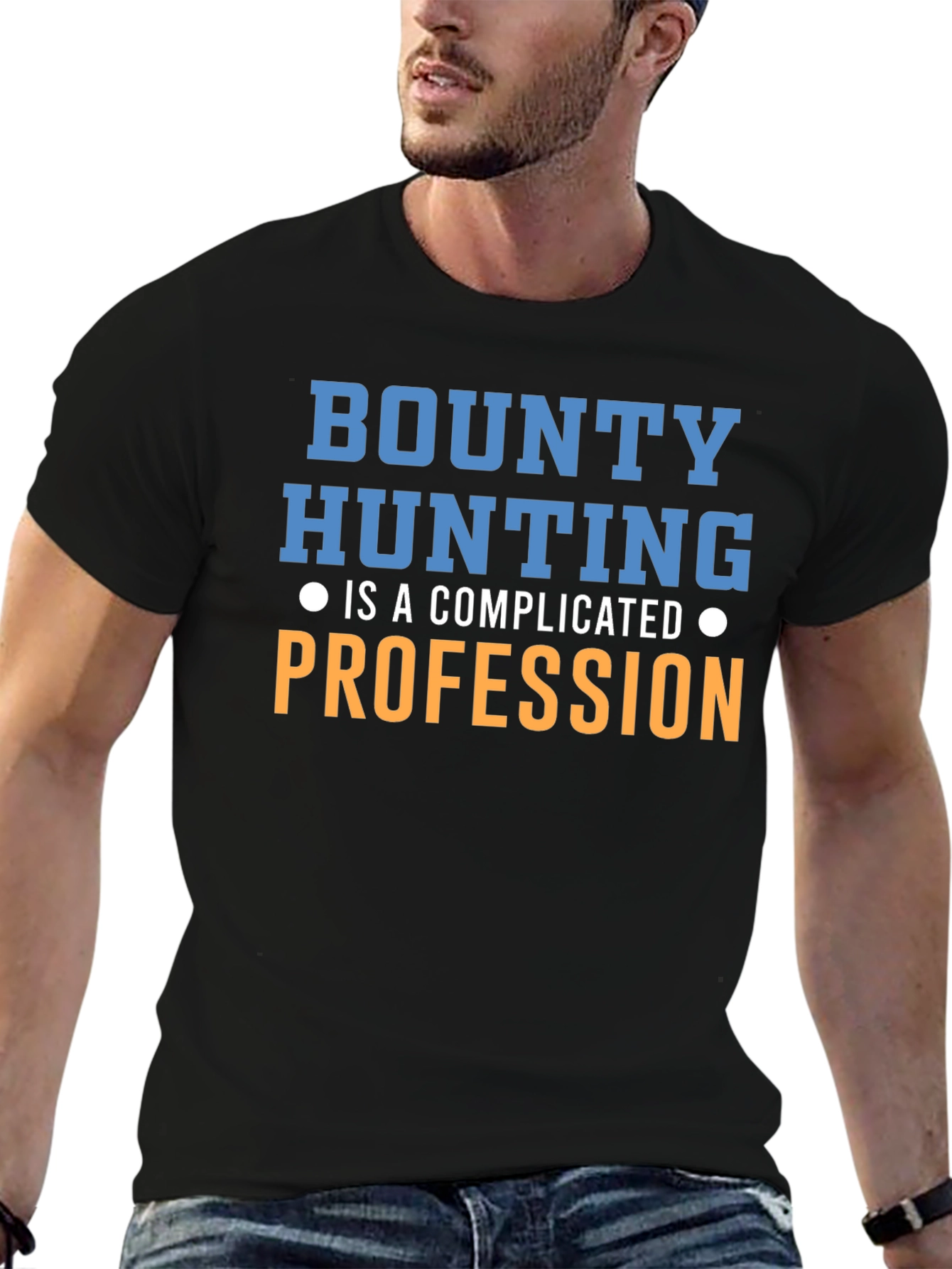 Bounty Hunting Profession Graphic T-Shirt