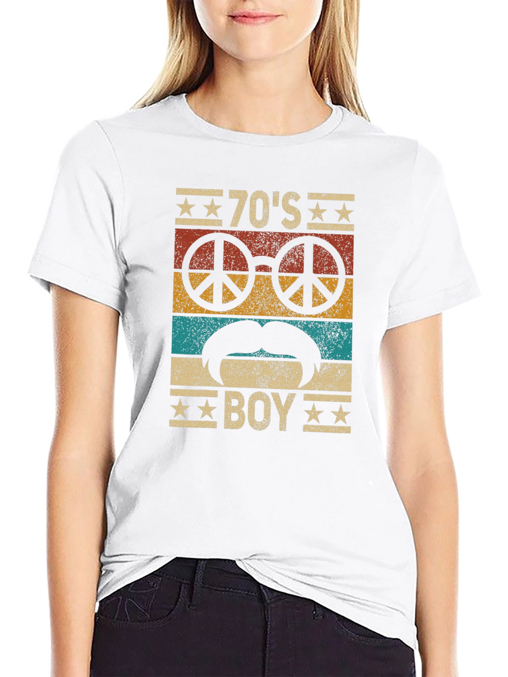 70s Boy Retro Graphic T-Shirt