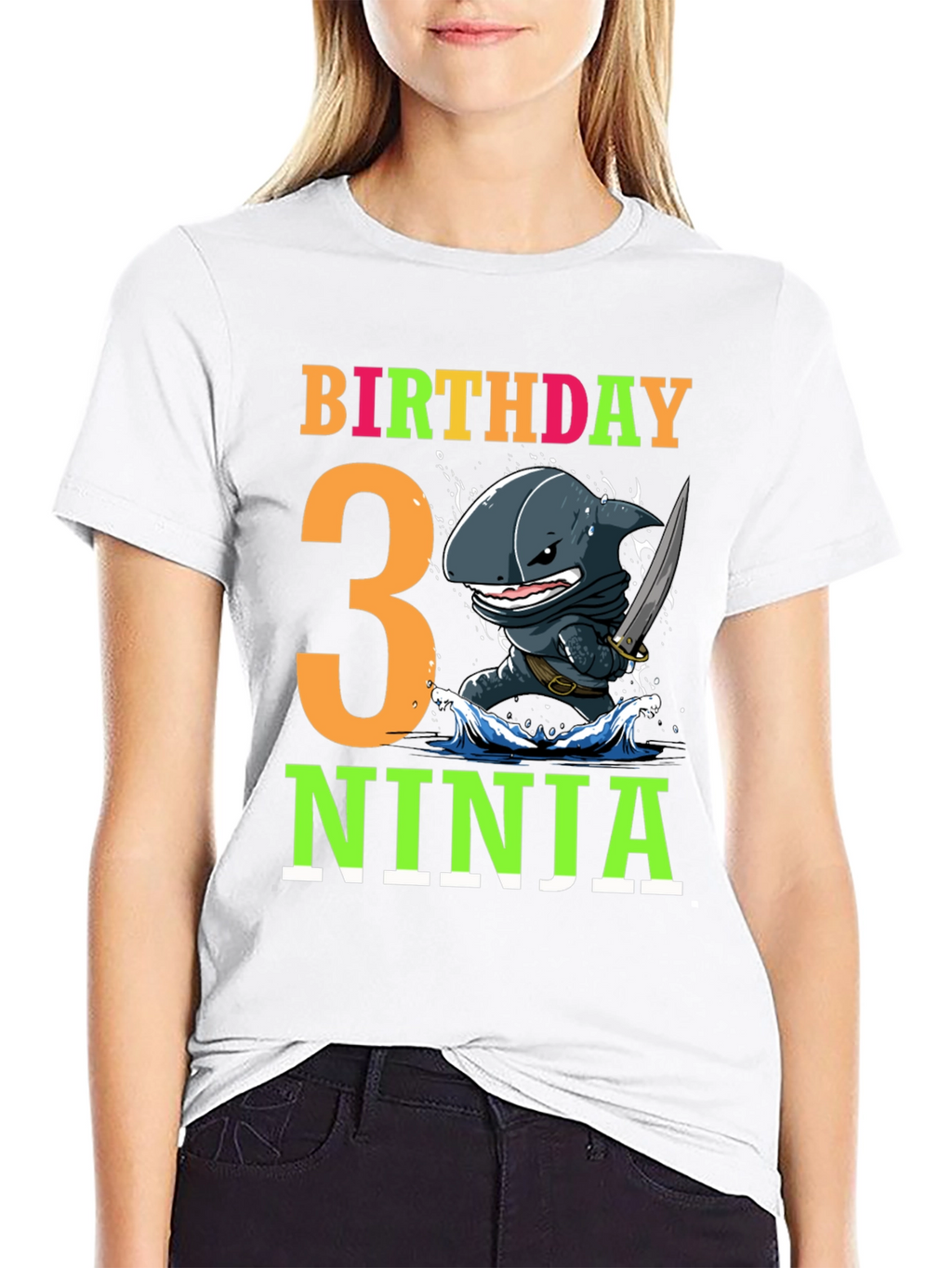 Birthday 3 Ninja T-Shirt